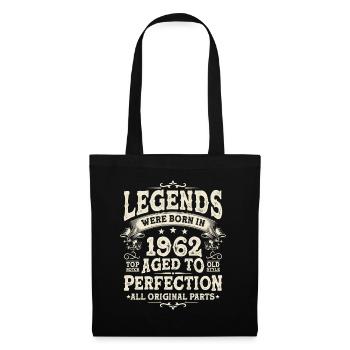 Légendaire : Né en 1962 - Sac en tissu - noir - Devant