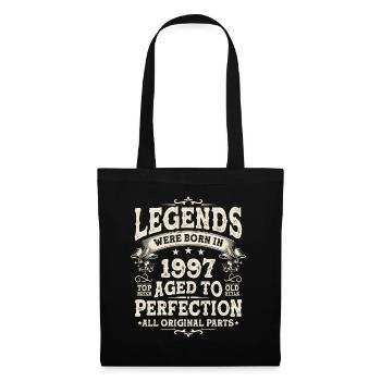 Vintage 1997: Legendary Birthday Present - Tote Bag - black - Front
