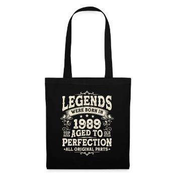 Surprise d’anniversaire légendaire de 1989 - Sac en tissu - noir - Devant
