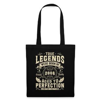 Legendary Birthday Gift 2006 - Tote Bag - black - Front