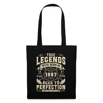 Legendary since '97 - Tote Bag - black - Front