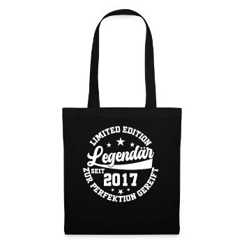 Legendäre Limited Edition 2017 - Stoffbeutel - Schwarz - Vorne