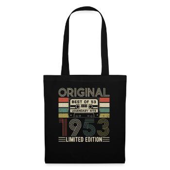 1953: Vintage 70th Birthday - Tote Bag - black - Front