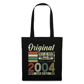 2004 - Vintage Birthday - Tote Bag - black - Front