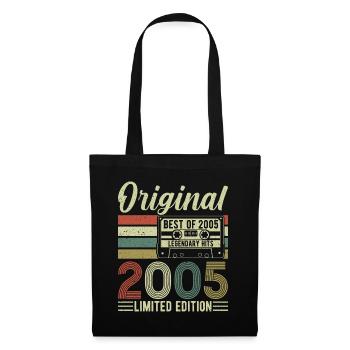2005 - Légende d’anniversaire - Sac en tissu - noir - Devant