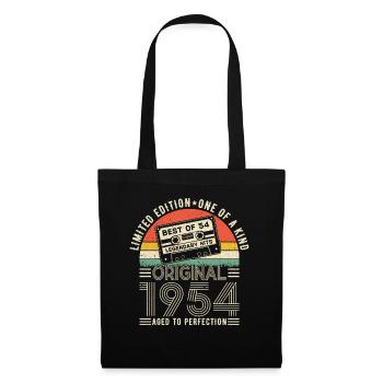 1954 - Vintage Legend - Tote Bag - black - Front