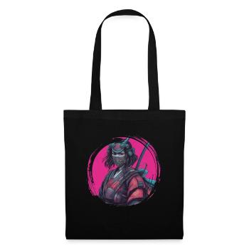 Cyberpunk Samurai - Tote Bag - black - Front
