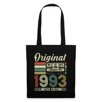 1993: Vintage Birthday - Tote Bag - black - Front