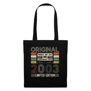 2003 - Vintage Legend - Tote Bag - black - Front