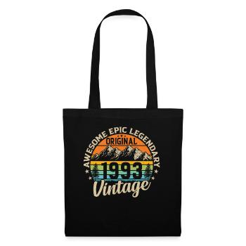 1993 - Vintage Birthday Idea - Tote Bag - black - Front