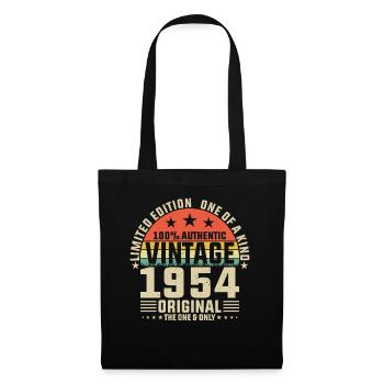 1954 Vintage 70th Birthday - Tote Bag - black - Front