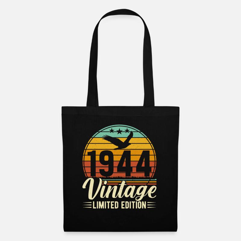 80th birthday 1944 - Tote Bag - black