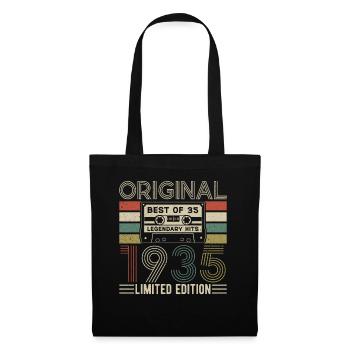 1935 - Vintage Birthday Joy - Tote Bag - black - Front