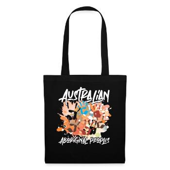 Australian Aboriginal - Tote Bag - black - Front