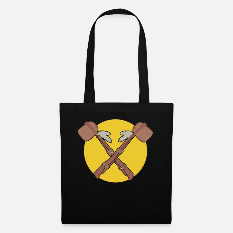 Aborigène - Sac en tissu - noir