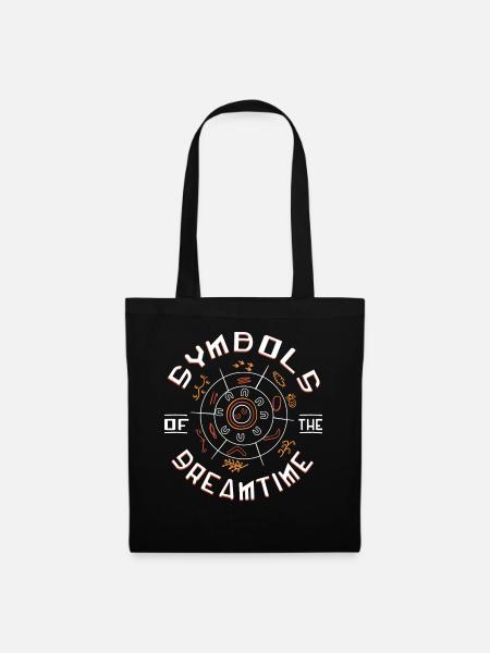 Symbols of Dreamtime - Tote Bag - black