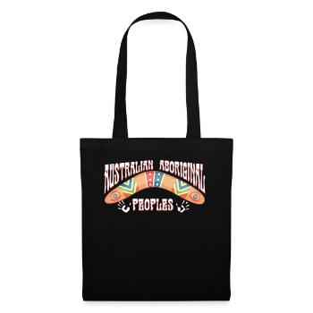 Australian Aboriginal - Tote Bag - black - Front