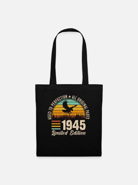 1945 - Ein legendäres Jahr - Stoffbeutel - Schwarz