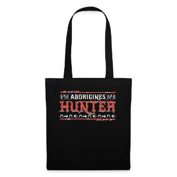 Aboriginal Hunter - Tote Bag - black - Front