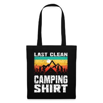 Chemise de camping last clean - Sac en tissu - noir - Devant