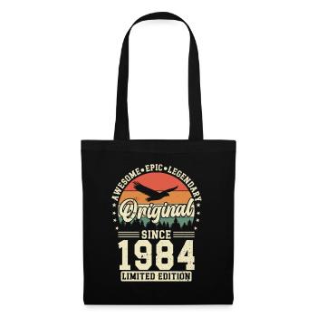 1984 Birthday - Tote Bag - black - Front
