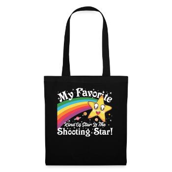 My favorite kind of star is the shooting star! - Tote Bag - black - Front