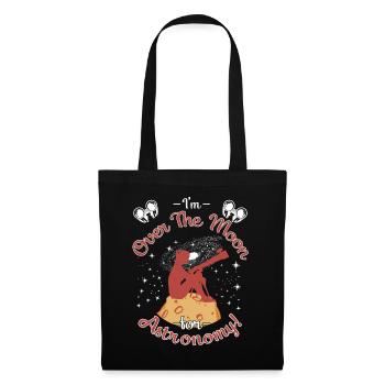Je suis aux anges pour l’astronomie ! - Sac en tissu - noir - Devant