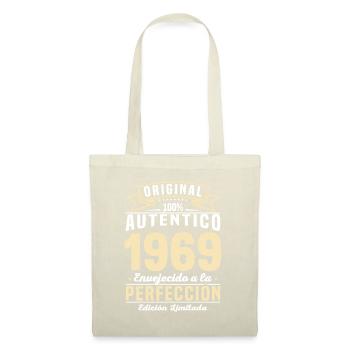 Anniversaire vintage 1969 - Sac en tissu - nature - Devant