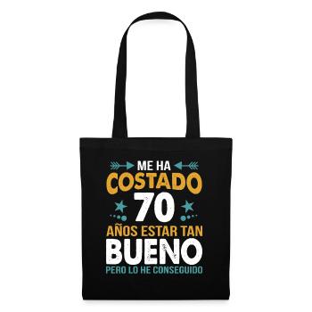 70th Birthday Vintage Legendary - Tote Bag - black - Front