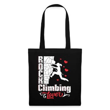 Rock Climbing Lover - Tote Bag - black - Front