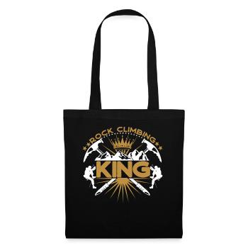 Rock Climbing King - Tote Bag - black - Front