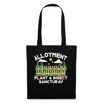 Jardin de lotissement et sanctuaire d’insectes - Sac en tissu - noir - Devant