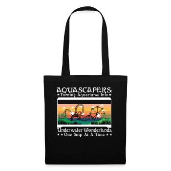 turning aquariums into underwater wonderlands - Tote Bag - black - Front