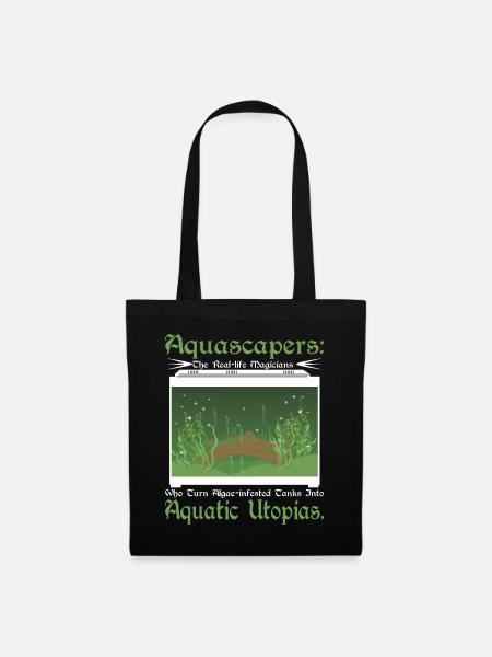 Aquascaper, die echten Zauberer - Stoffbeutel - Schwarz