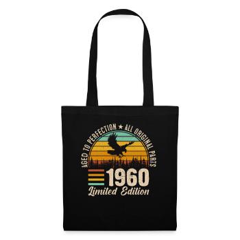 Vintage 1960's Birthday Retro Style - Tote Bag - black - Front