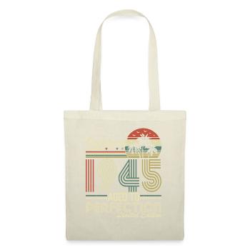 Vintage 1945 - Legendärer 79. Geburtstag - Stoffbeutel - Natur - Vorne