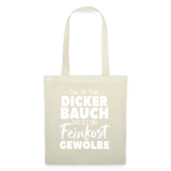 Feinkostgewölbe Charme - Stoffbeutel - Natur - Vorne