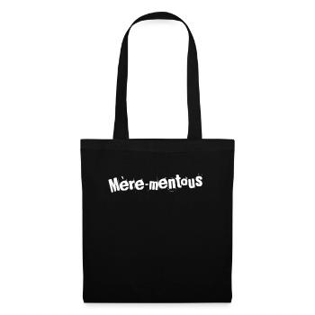 Mère-mentous - Sac en tissu - noir - Devant
