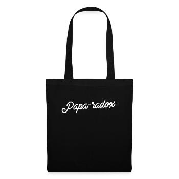 Papa-radox Chic - Sac en tissu - noir - Devant