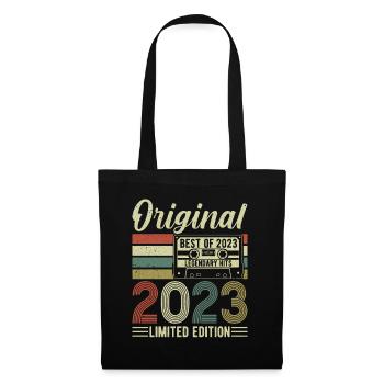 Millésime 2023 – Un millésime du siècle ! - Sac en tissu - noir - Devant