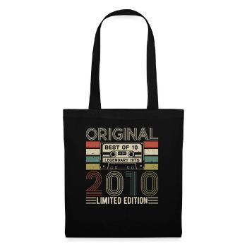 Legendary Year of Birth 2010 Vintage - Tote Bag - black - Front