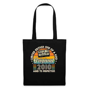 Legendary year of birth 2010 - Tote Bag - black - Front