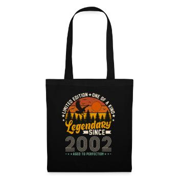 Millésime 2002 Anniversaire - Sac en tissu - noir - Devant