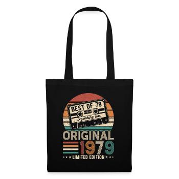 Born in 1979 Birthday 1979 Vintage 1979 - Tote Bag - black - Front