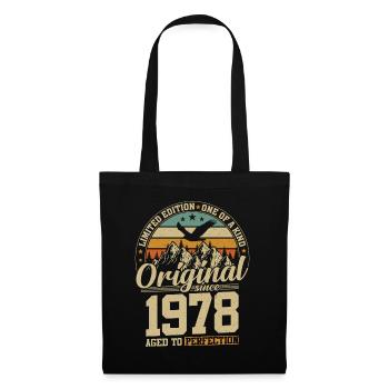 Vintage 1978 Birthday Joy - Tote Bag - black - Front