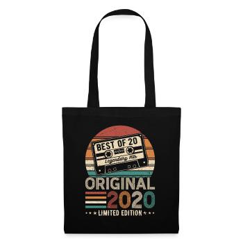 Légende d'anniversaire légendaire 2020 - Sac en tissu - noir - Devant