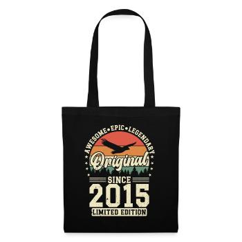 Voyage dans le temps Anniversaire 2015 - Sac en tissu - noir - Devant