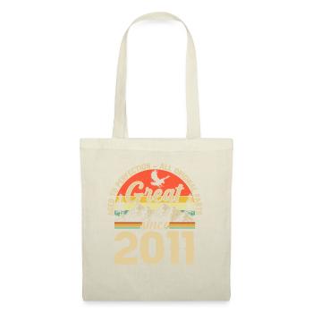 Vintage 2011 aged to perfection - Sac en tissu - nature - Devant