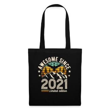 2021 Original 2021 Vintage Vintage Retro anniversa - Tote Bag - black - Front