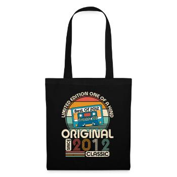 Vintage 2012 aged to perfection - Tote Bag - black - Front